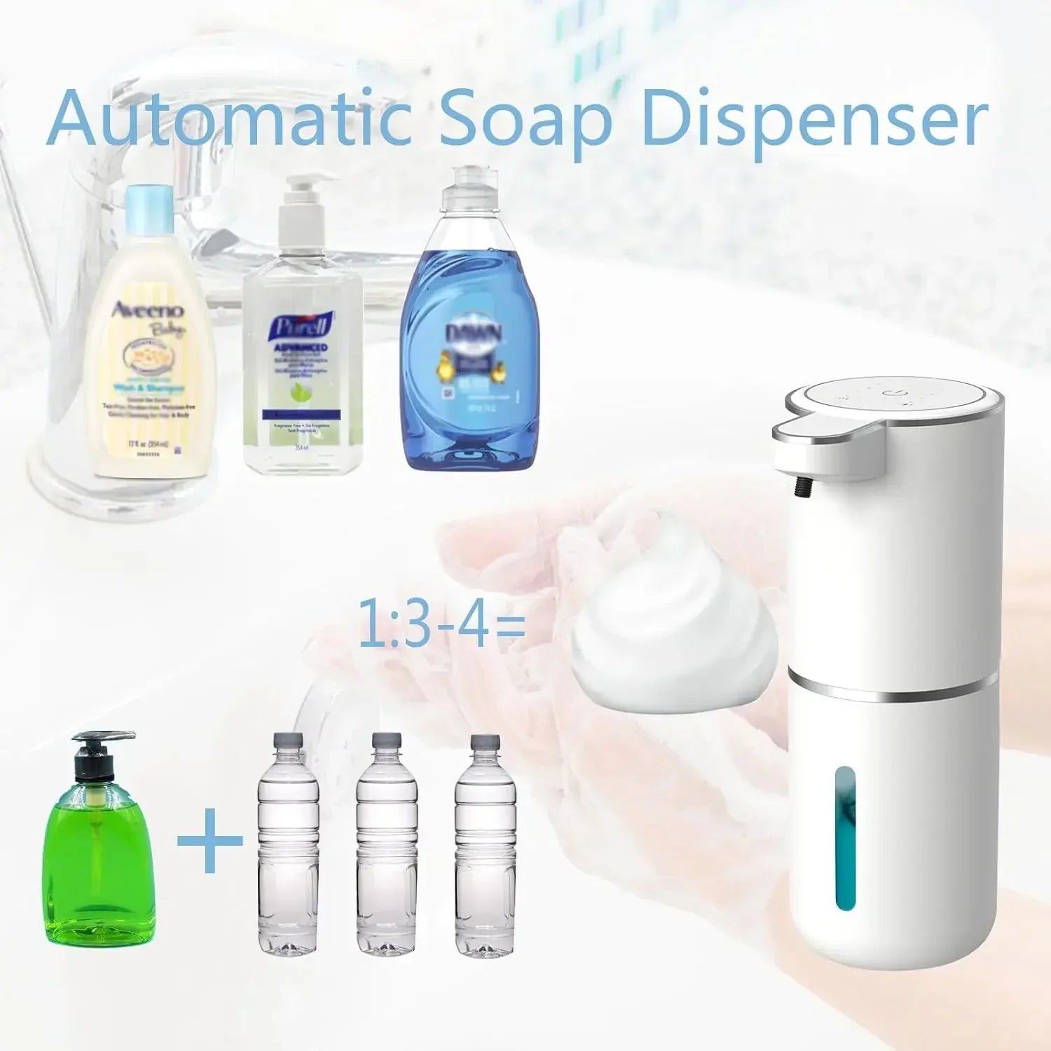 Touch-Free Soap Magic Dispenser