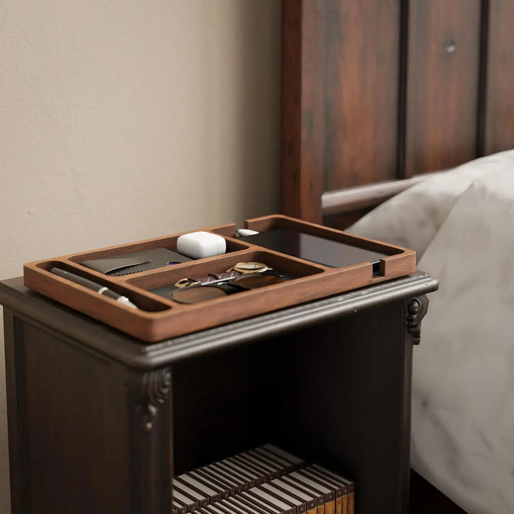 Solid Wood Desk Organizer
